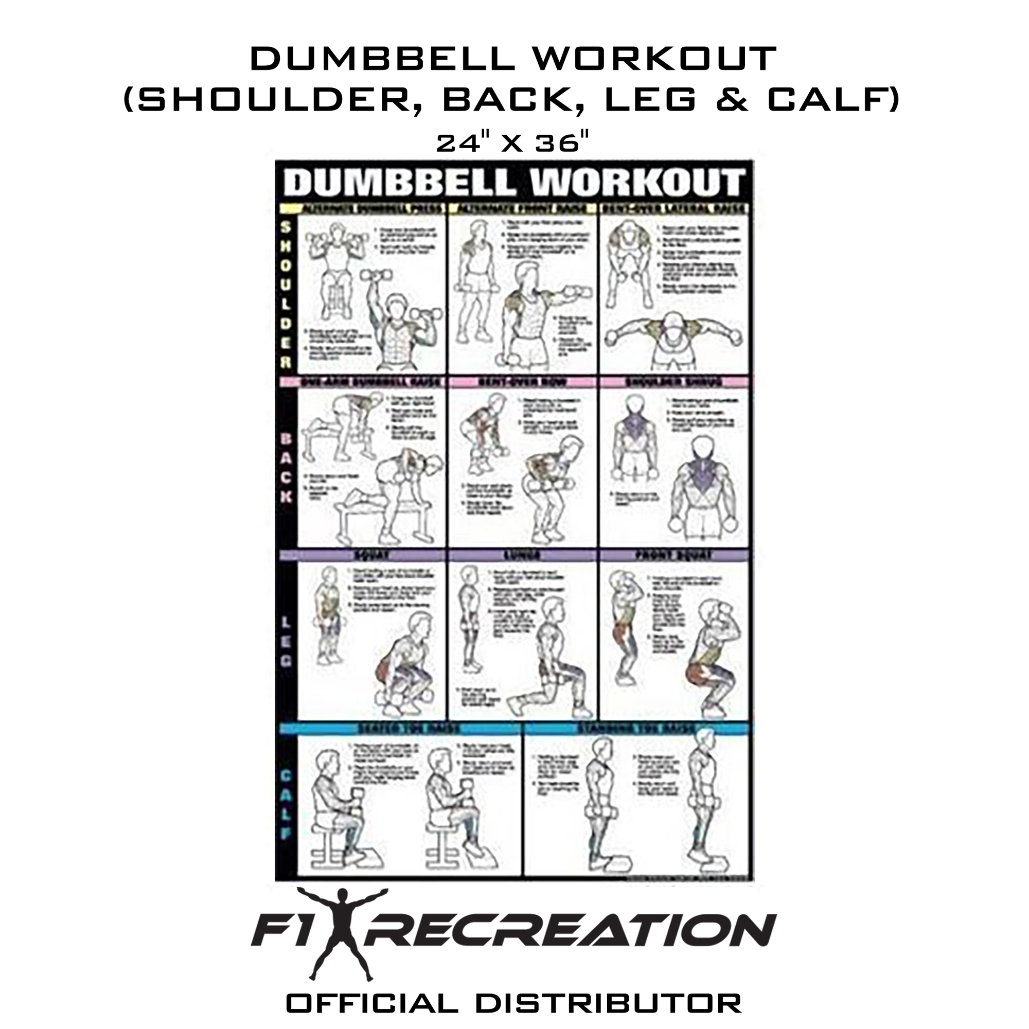 6 Day Back workout poster for Build Muscle